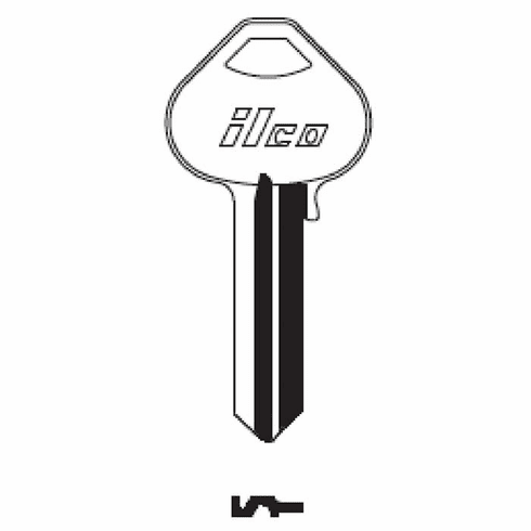 ILCO N1011P-ILCO Key Blank N/P Ru52