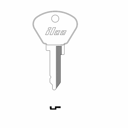 ILCO NE9 Key Fiat N/P