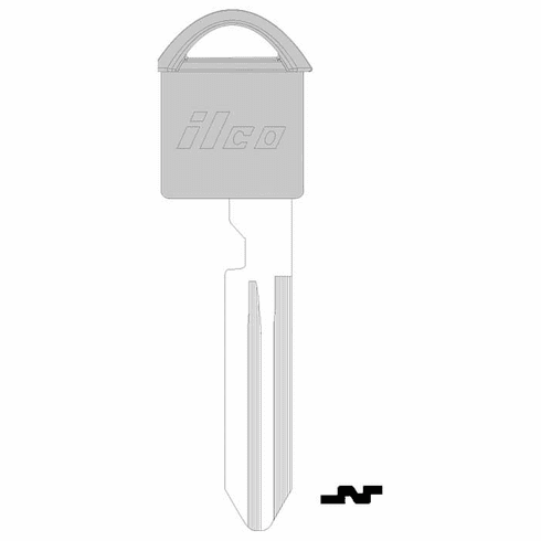 ILCO NI06-P Nissan Emergency Key