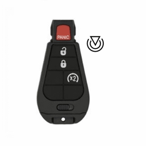 ILCO POD-LAL-4B7 Non-Original Auto 4 Button Remote