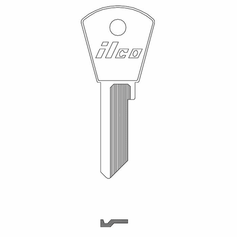ILCO PZ1-ILCO Key Blank Papaiz / JMA Pap-1.2.1