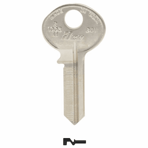 ILCO R1003M-ILCO Key Corbin & Hudson - Bo1