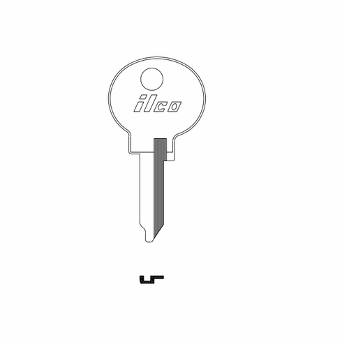 ILCO RE61XR Key Alfa Romeo