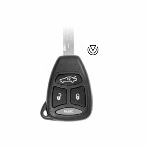 ILCO RHK-CHRY-4B2 Non-Original Auto 4 Button Remote