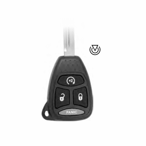 ILCO RHK-CHRY-4B3 Non-Original Auto Remote Head Key