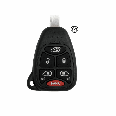 ILCO RHK-CHRY-6B1 Non-Original Auto 6-Button Remote