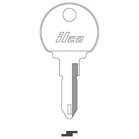 ILCO RN30 Key Amr Mtrs/Jeep/Renault