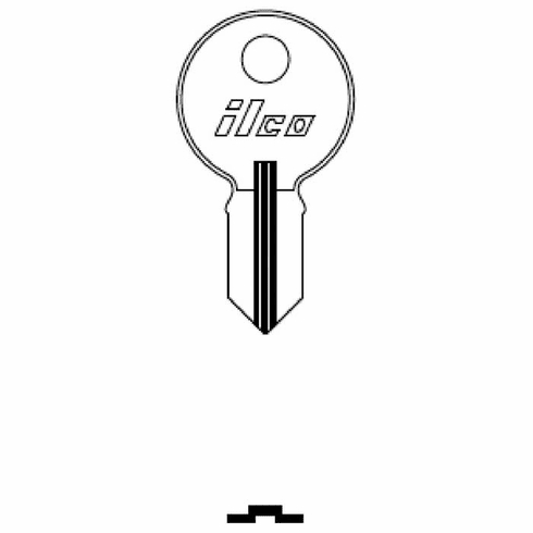 ILCO S1041H-ILCO Key Blank N/P Illinois