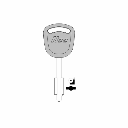 ILCO S33FD-P Key Ford International Plastic