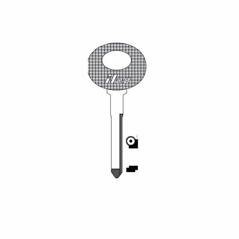 ILCO S53HF-P Key Benz Valet Plastic