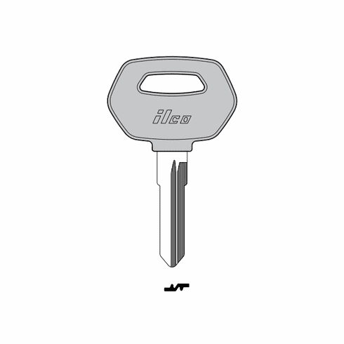 ILCO SAA1-P Key Saab Plastic Head
