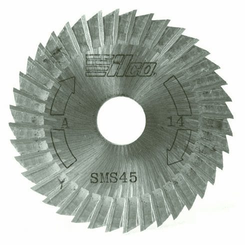 ILCO SMS45-ILCO Side Mill Slotter Cutter H.S.S.