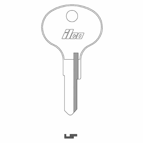 ILCO SR6 Key Subaru - Sr6/X108