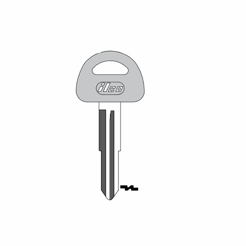ILCO SUZ17-P Auto Key Blank