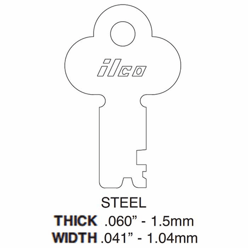 ILCO T40-ILCO Key Blank T40