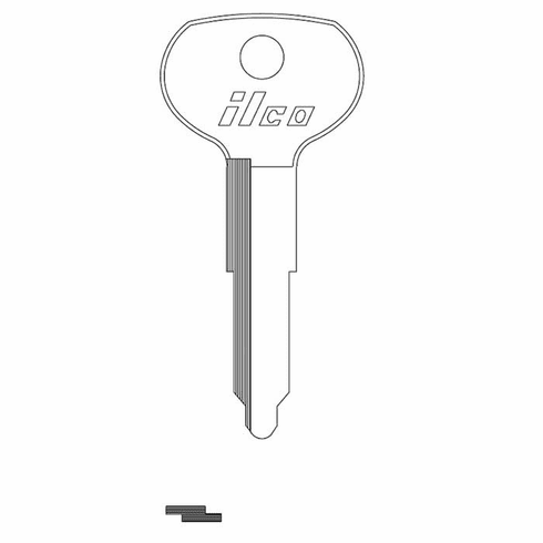 ILCO T61D Key Toyota N/P