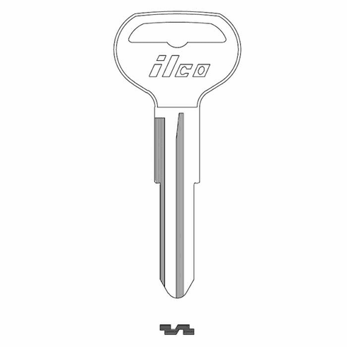 ILCO TA27 Key Toyota N/P - Ta27/X46