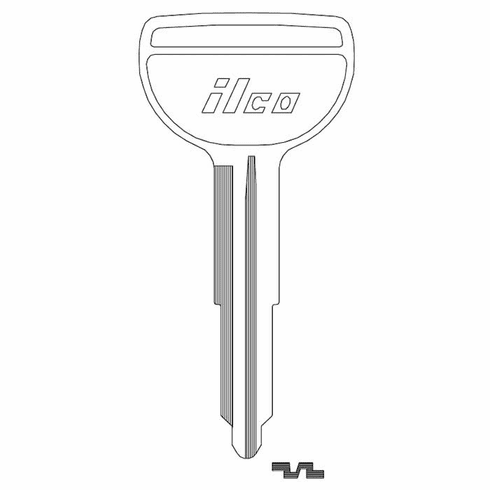 ILCO TR49 Key Toyota - Tr49/X218