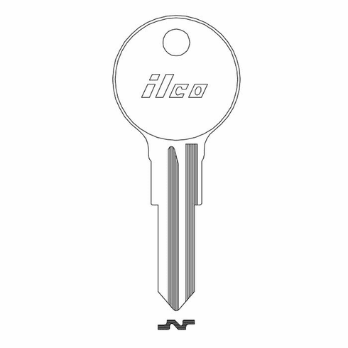 ILCO V32 Key Blank N/P - V32/X53 Volkswagen