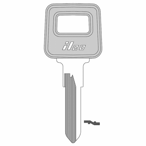 ILCO VL8-P Key Blank N/P Volvo