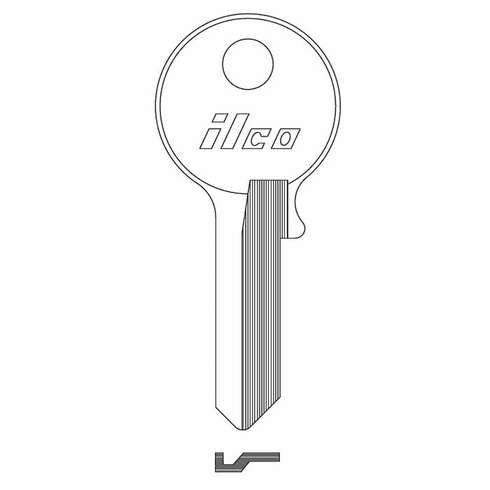 ILCO VR91AR-ILCO Key Blank Viro Vr 7 Vr7