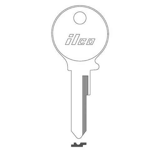 ILCO VW64T Key Blank Daf N/P /V72L VW