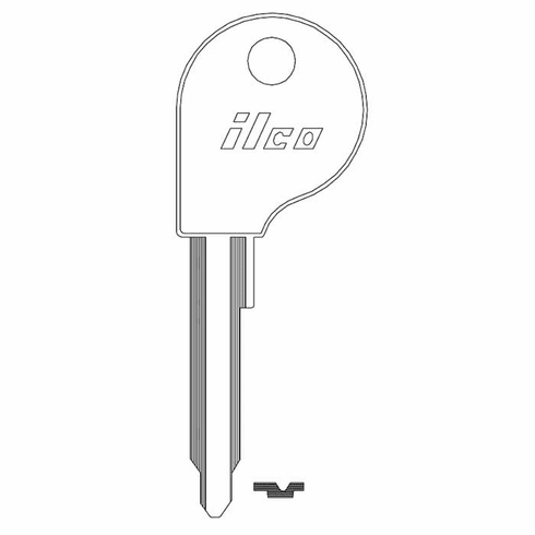 ILCO VW67 Key Blank N/P Volkswagen