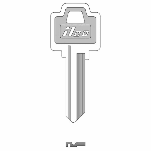 ILCO WR5-PC-AQUA-ILCO Key Weiser-Pc-Aqua