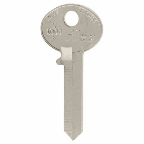 ILCO X1000F-ILCO Key Blank Ccl - X1000F
