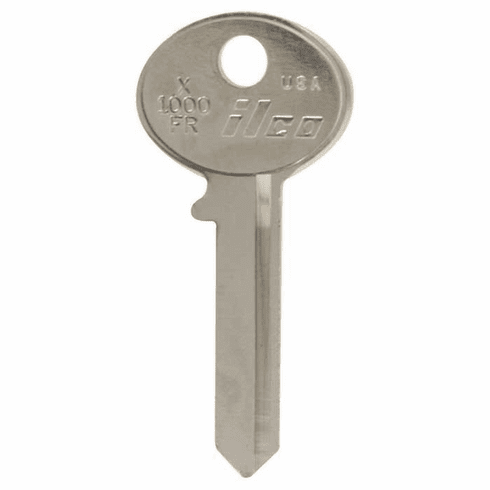 ILCO X1000FR-ILCO Key Blank Ccl - X1000Fr