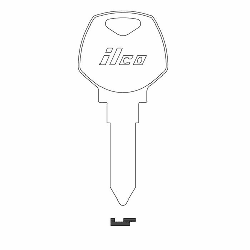 ILCO X101 Key Harley Davidson