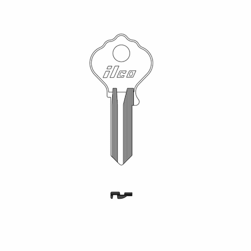 ILCO X1054BK-ILCO Key Blank