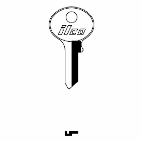 ILCO X1054C-ILCO Key Blank N/P X1054C