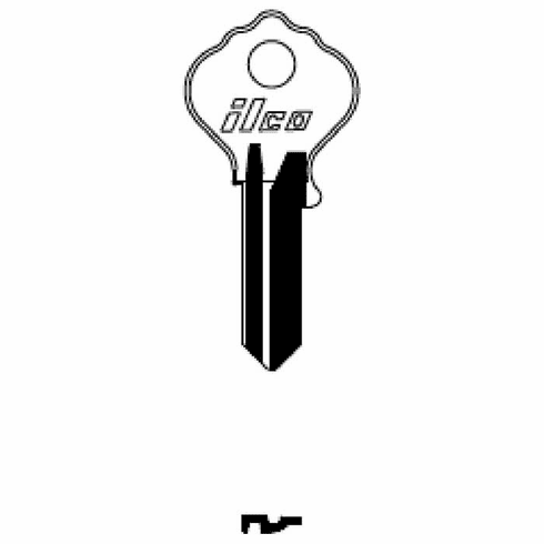 ILCO X1054JK-ILCO Key Blank N/P X1054Jk