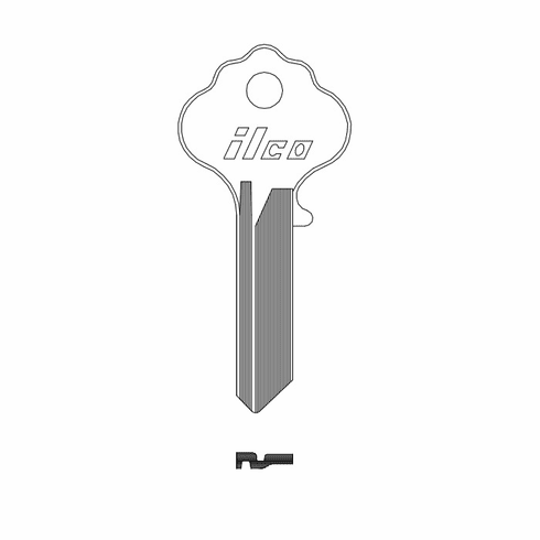 ILCO X1054K -ILCO Key Blank (2)