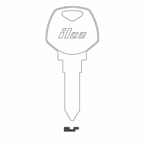 ILCO X125 Key Harley Davidson