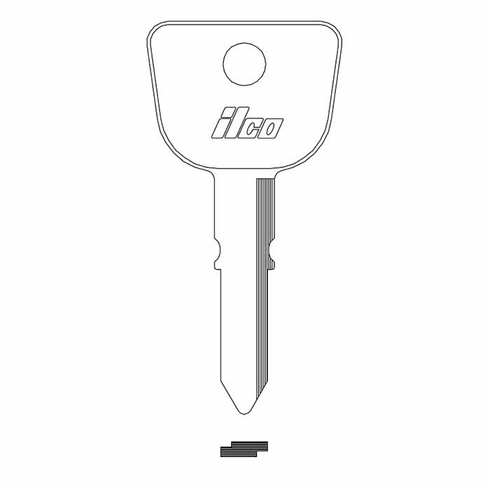 ILCO X130 Key Honda Automobile