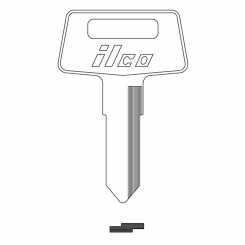 ILCO X255 Key Blank Kawasaki