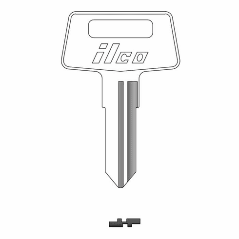 ILCO X257 Key Blank Kawasaki - Jet Yh49/51-Np