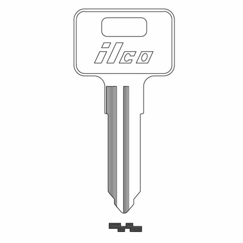 ILCO X262 Key Blank Kawasaki