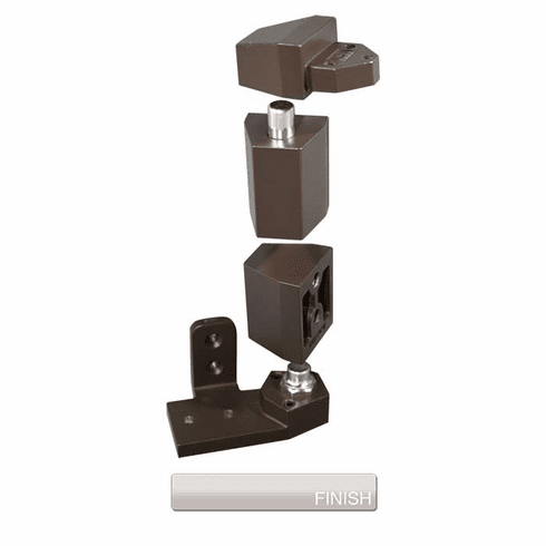 INTERNATIONAL OP-3001-AL-LH Idc Offset Pivot Set - Flush Doors