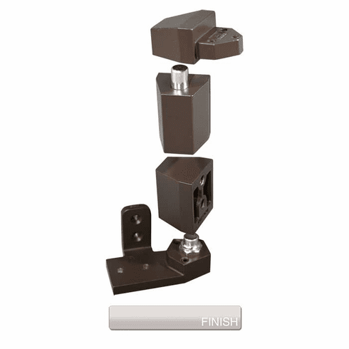 INTERNATIONAL OP-3002-AL-RH Idc Offset Pivot Set - Flush Doors