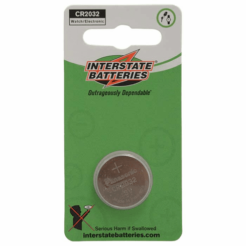 INTERSTATE CR2032 3 Volts Lithium Battery