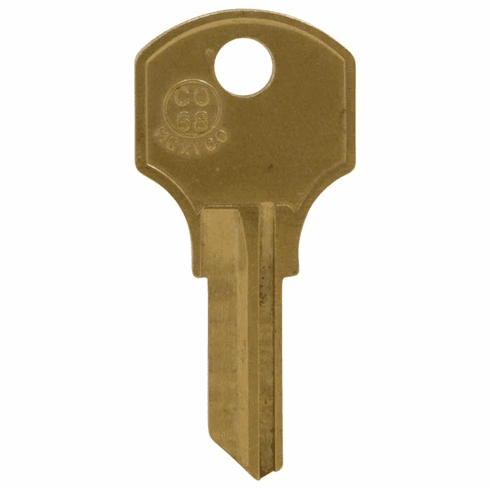 JMA CO68-JMA Key Blanks - S1000V -Co68 Brass