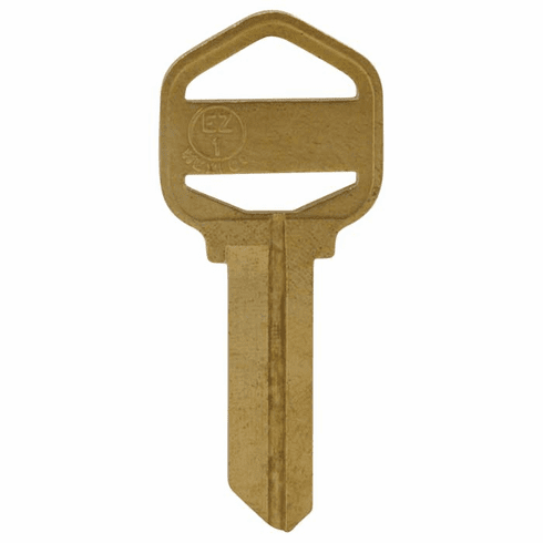 JMA EZ1-JMA Key Blanks Ez1 For Lsda Brass