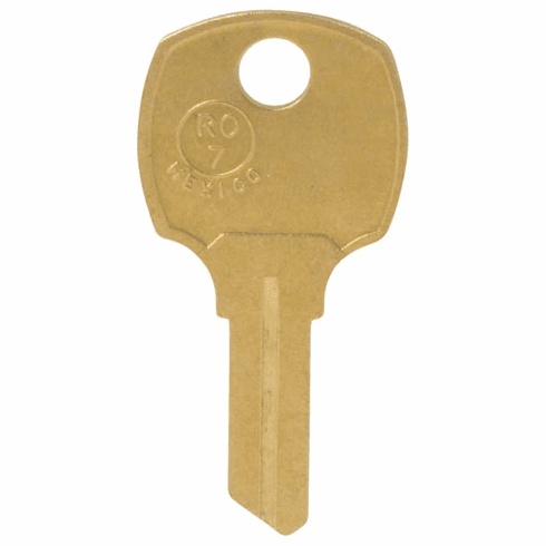 JMA RO7-JMA Key Blanks D8783-R07 Brass
