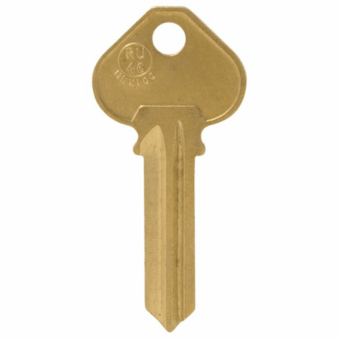 JMA RU46-JMA Key Blanks Ru46 / Ilco A1011D1 Brass