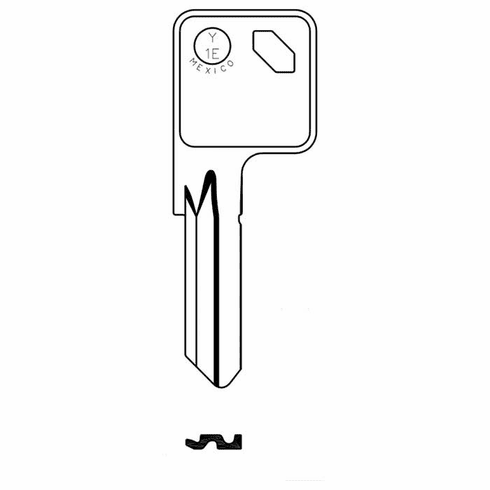 JMA Y1E-NP-JMA Key Blanks Y1E-Np