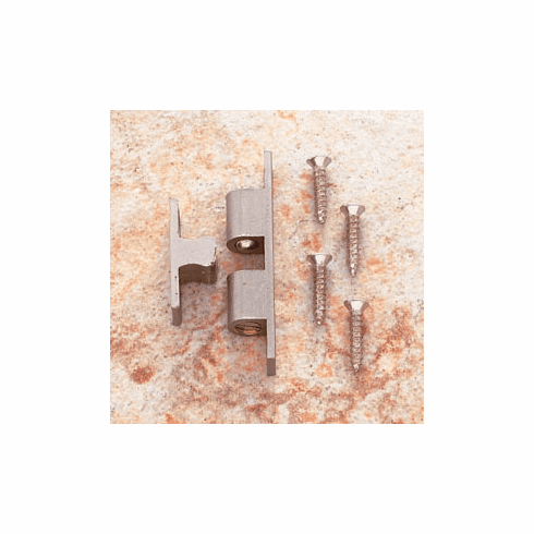 JVJ 06446 Satin Nickel Finish Tension Catch, Solid Brass