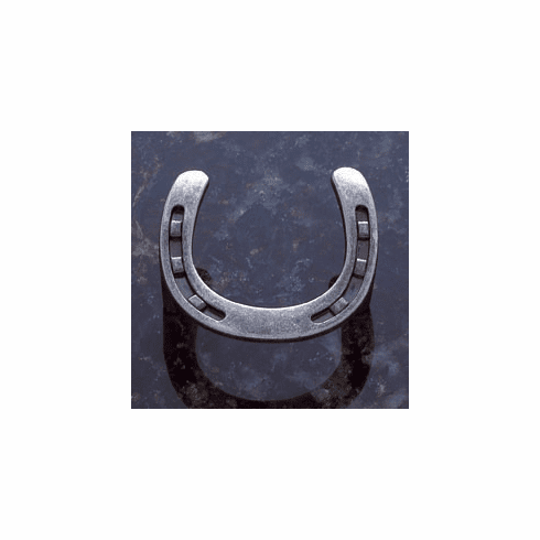 JVJ 06618 Lone Star Collection Antique Nickel Finish 1-5/8" c/c (1-15/16" OA) Horseshoe Knob